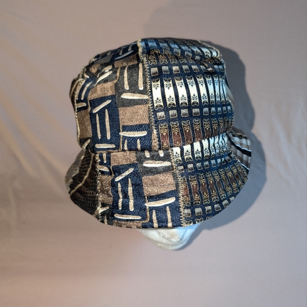 Stylish Patchwork Bucket Hat